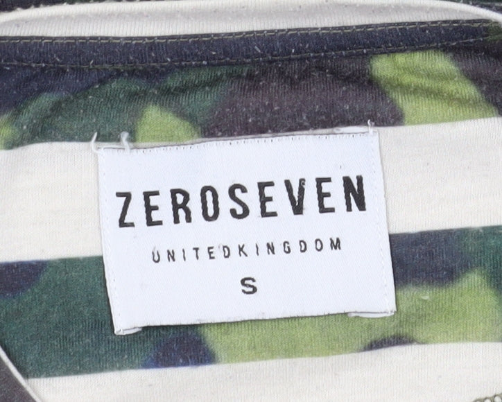 ZeroSeven Men's Camouflage Stripe T-Shirt Size S