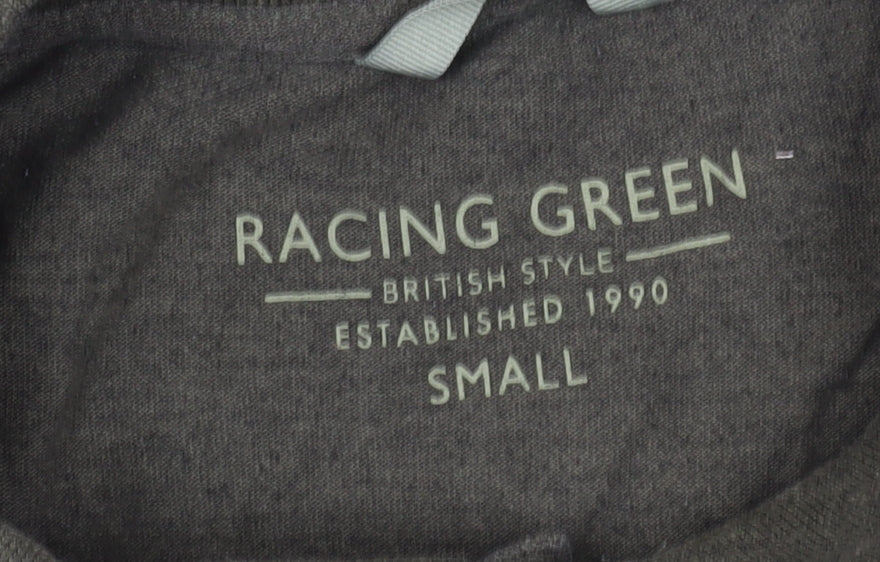 Racing Green Men's Polo Shirt in Green - Small