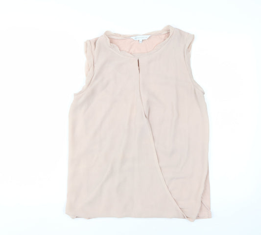 Womens UK Size 14 RJR John Rocha Ivory Wrap Tank