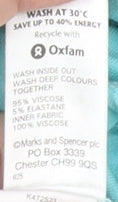 Womens UK Size 12 Marks and Spencer Blue Blouse