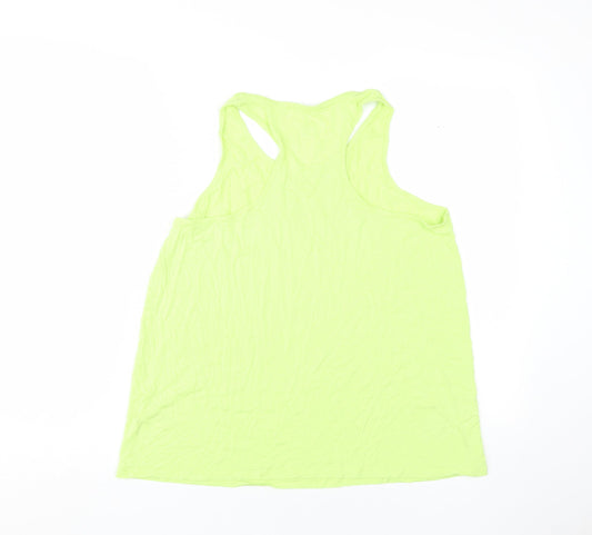 Marks and Spencer Women's Green Tank Top Medium