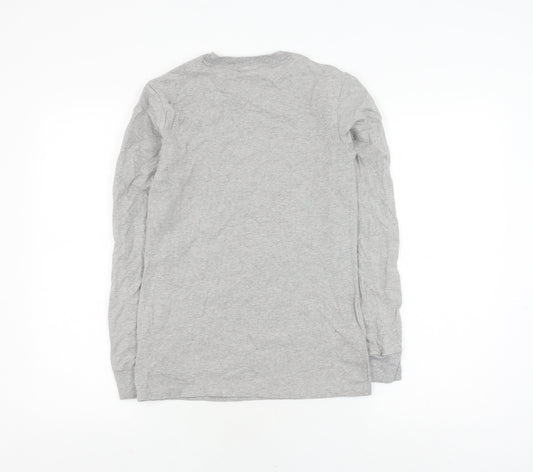 Adidas Grey Pullover Sweatshirt XS Unisex Adults