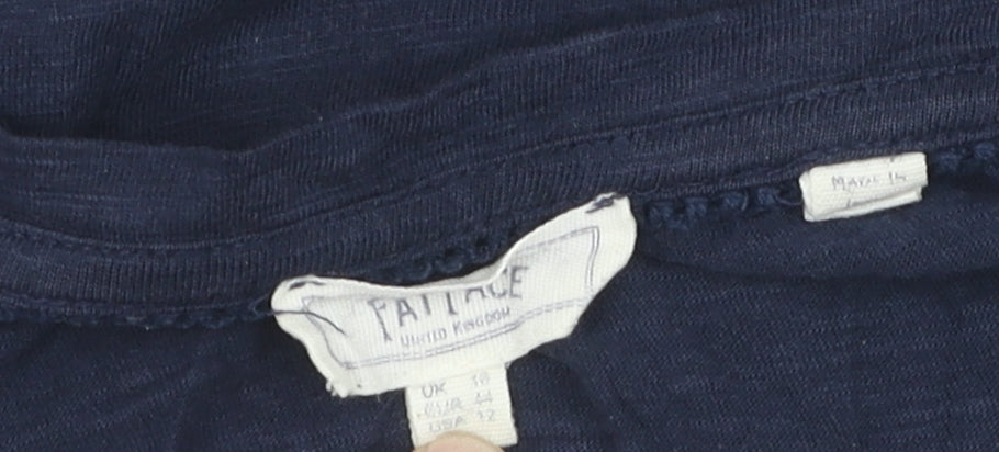 FatFace Women's Blue Basic T-Shirt Size 12