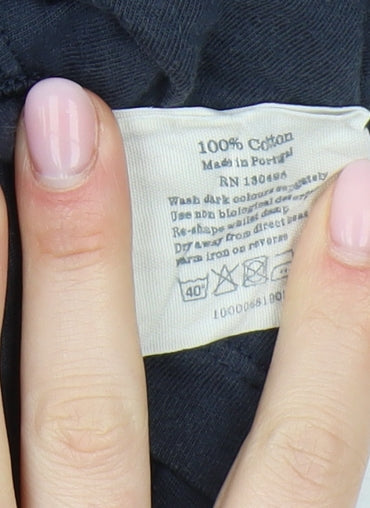 Jack Wills Men's Blue T-Shirt, Size M, Cotton Crew Neck