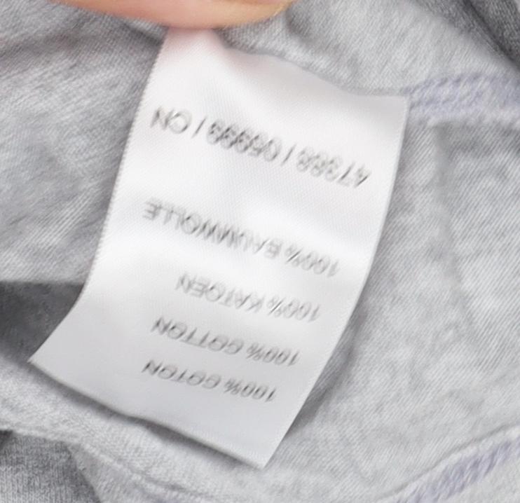 Damart Women's Grey Basic Long Sleeve T-Shirt 2XL