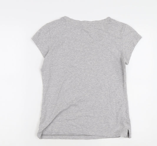Womens UK Size 14 Team GB Grey Jersey T-Shirt