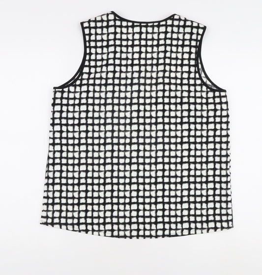 Womens UK Size 14 NEXT Black Tank