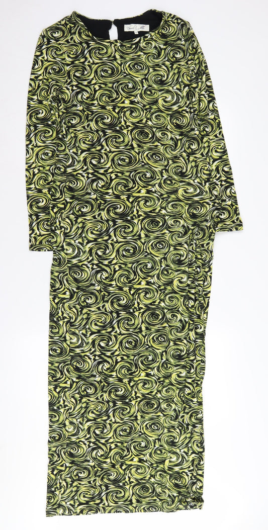 Damsel in a Dress Women's Multicoloured Bodycon Midi Dress Size 12