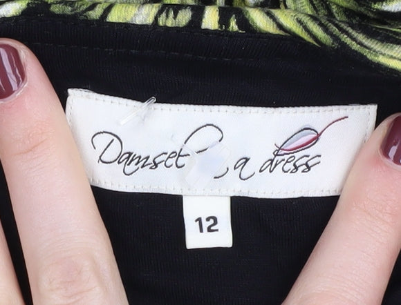 Damsel in a Dress Women's Multicoloured Bodycon Midi Dress Size 12