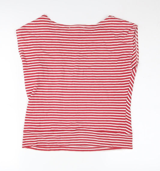 Womens UK Size 16 Dorothy Perkins Red Basic T-Shirt
