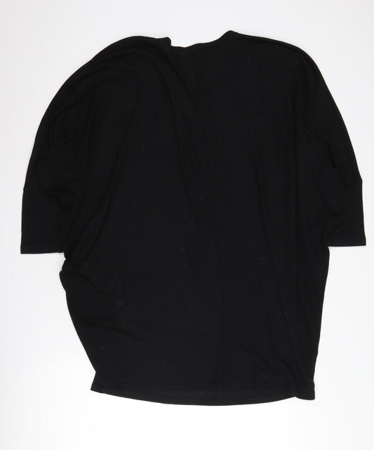 Womens UK Size M Blue Vanilla Black Pullover Jumper