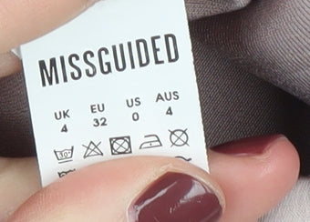 Missguided Women's Beige Pencil Skirt Size 4