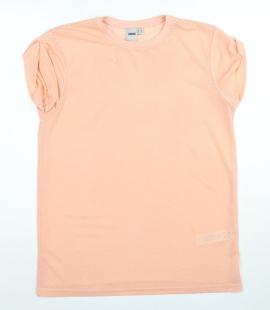Womens UK Size 10 ASOS Pink T-Shirt