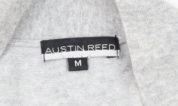 Austin Reed Men's Grey V-Neck Pullover Jumper - M