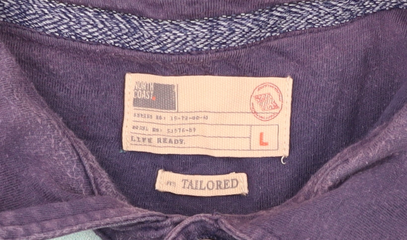 Marks and Spencer Men's Multicoloured Polo, Large