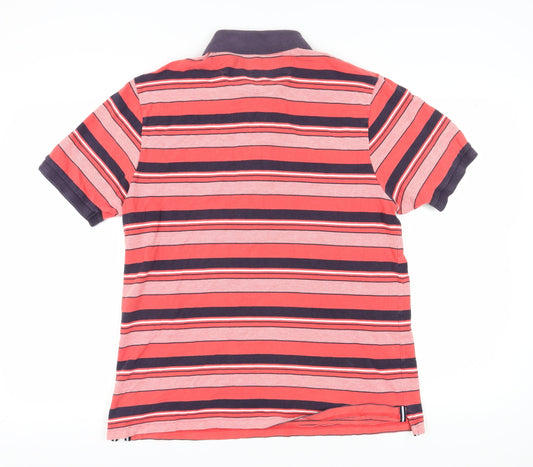 Marks & Spencer Men's Multicoloured Striped Polo