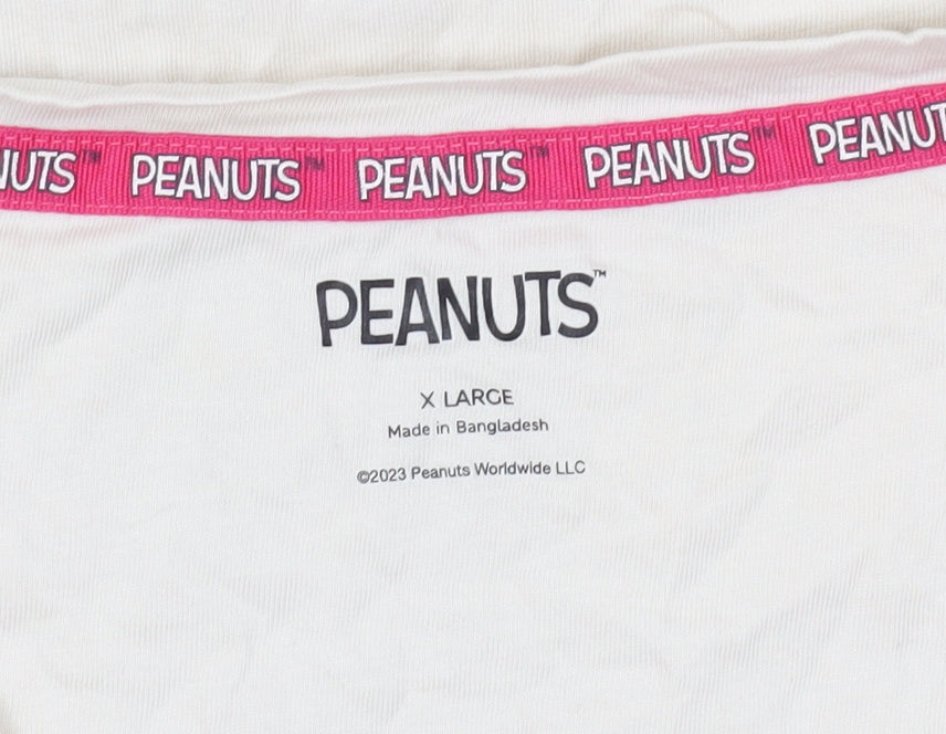 Womens UK Size XL Marks and Spencer Beige T-Shirt
