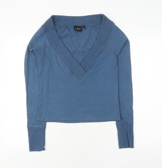 Womens UK Size M Urban Outfitters Blue Pullover Jumper