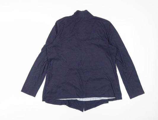 Marks and Spencer Women's Blue Long Sleeve Top Size 14