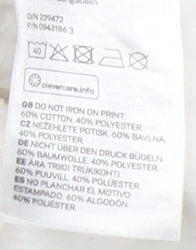 H&M Women's White Pullover Sweatshirt, Size 12