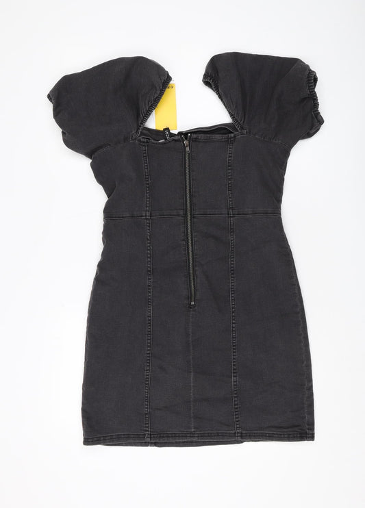 H&M Women's Black Dress Size 14