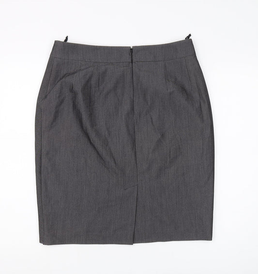 Marks and Spencer Women's Pencil Skirt UK 16 Grey