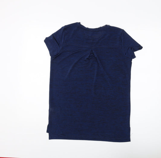 Womens UK Size 10 NEXT Blue Basic T-Shirt