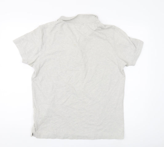 Lyle & Scott Men's Beige Polo Shirt L Size