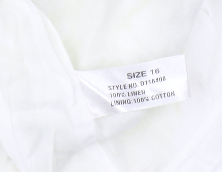 Platinum Women's Green Floral Skirt Size 16