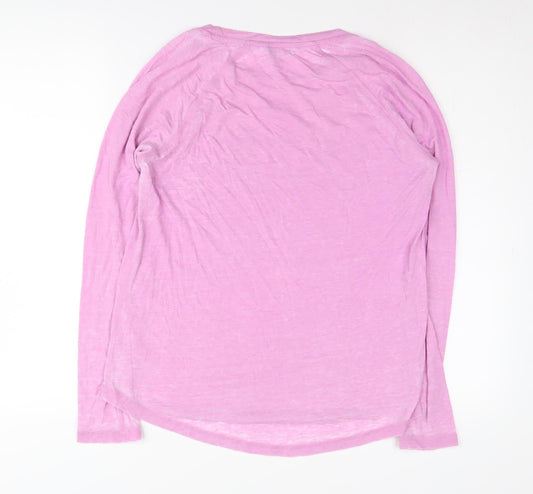 Womens UK Size 10 NEXT Pink Basic T-Shirt