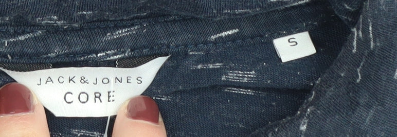 Jack & Jones Men's Blue Polo Shirt Small