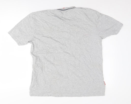 Slazenger Grey Men's Short Sleeve T-Shirt L