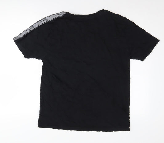 Police Men's Black XL Crew Neck T-Shirt