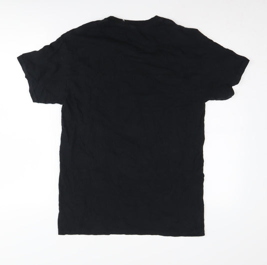 Rick and Morty Men's Black M Graphic T-Shirt