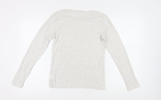 Womens UK Size L Gap Grey Basic T-Shirt