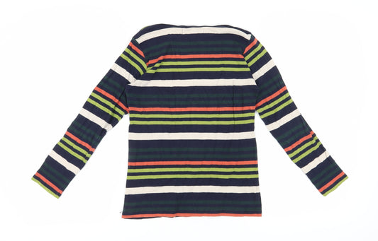 Isle Women's Striped Boat Neck Cotton T-Shirt S