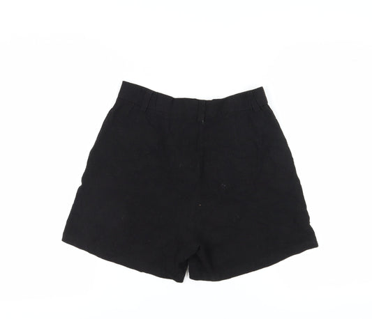ASOS DESIGN Women's Black Chino Shorts Size 10