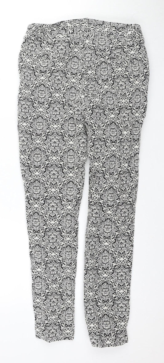 Monsoon Women's Black Geometric Jegging Size 8