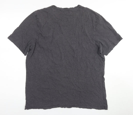 Ted Baker Men's Grey Graphic T-Shirt L