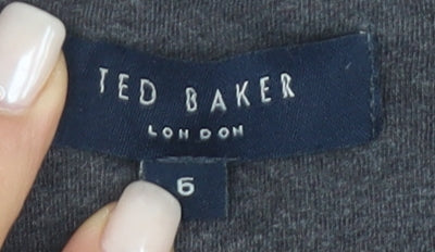 Ted Baker Men's Grey Graphic T-Shirt L