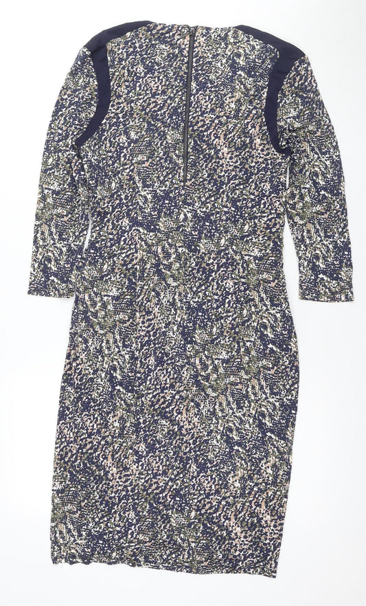 Marks and Spencer Women's Multicoloured Sheath Dress Size 12