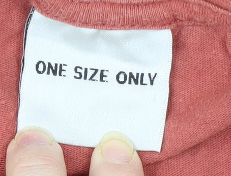 Adidas Men's Red Marathon T-Shirt, One Size, Graphic Print