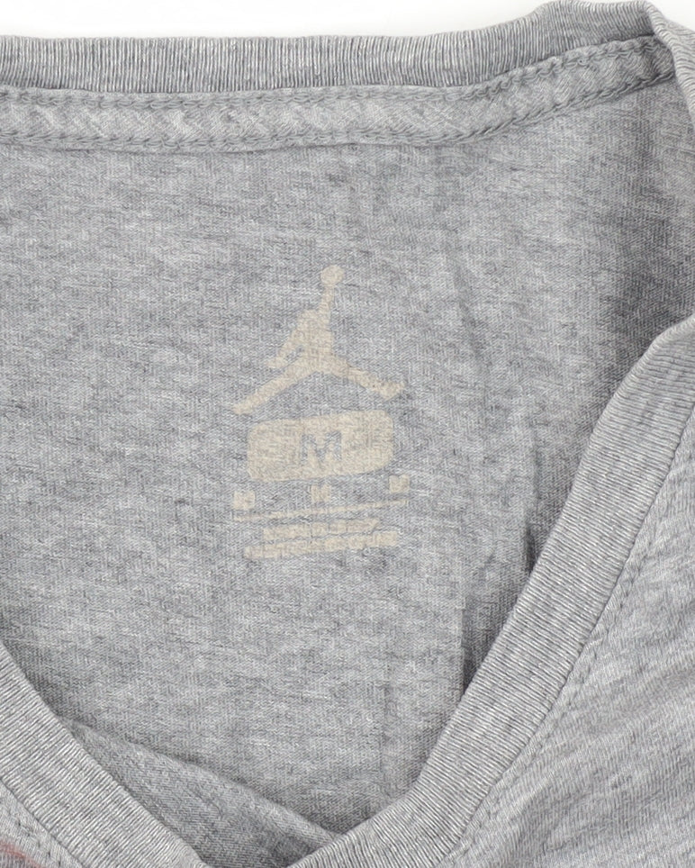 Nike Men's Grey Air Jordan M T-Shirt