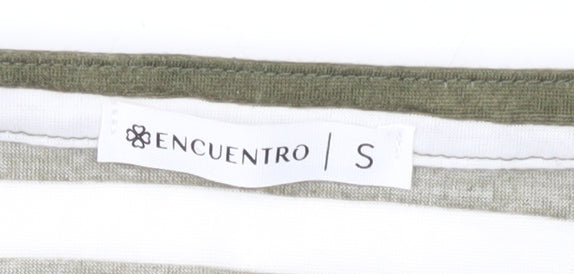 Womens UK Size S Encuentro Green T-Shirt
