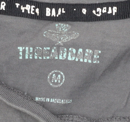 Threadbare Grey Graphic Medium Men's T-Shirt