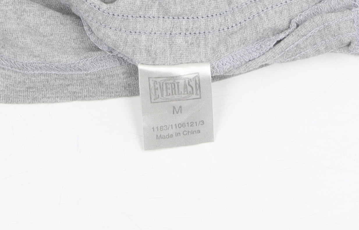 Mens UK Size M Everlast Grey T-Shirt
