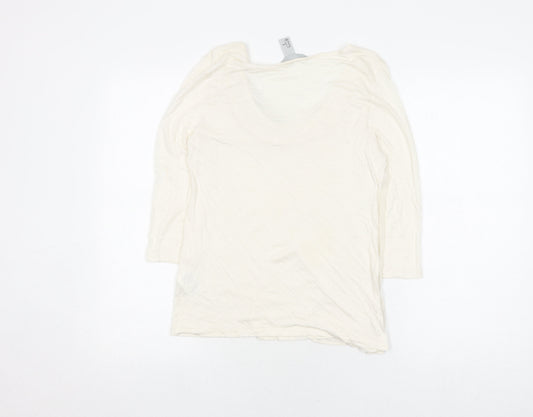 Womens UK Size S H&M White Blouse