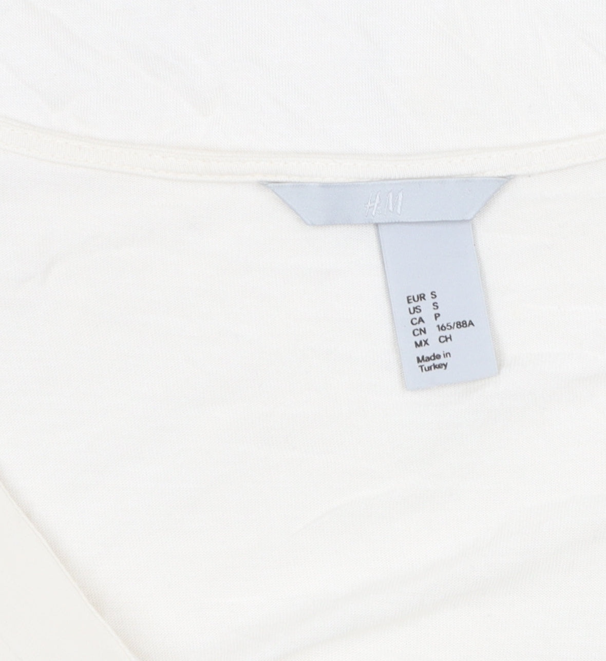 Womens UK Size S H&M White Blouse