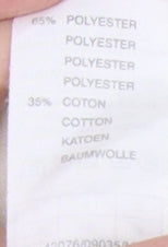 Damart Women's Ivory Button-Up Shirt, Size 12