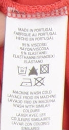 French Connection Women's Red Tank, Size L - Basic Casual